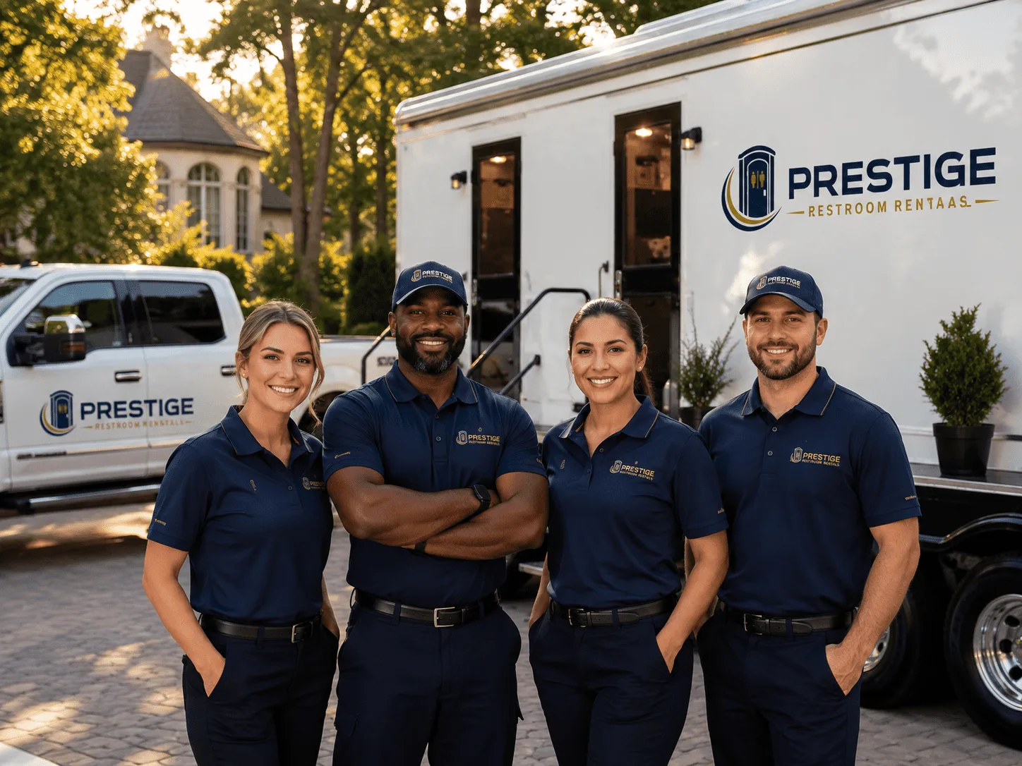 Trusted Luxury Portable Restrooms company in Caldwell, TX